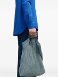 KANPUR Bolso Tote Grande Verde Agua