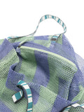KANPUR Bolso Tote Grande Azul & Verde