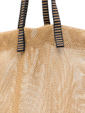 Bolso Tote Grande Navy & Camel