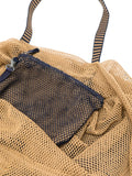 Bolso Tote Grande Navy & Camel