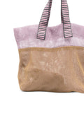 Bolso Tote Pequeño Malva & Camel