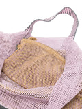 Bolso Tote Pequeño Malva & Camel