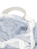 UDAIPUR Bolso Pequeño Blanco & Gris