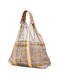 ELZIVER Bolso Pequeño  Amarillo - Blanco