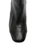 Bota Tacón Medio Negra