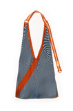 Y Bag ANNA Blue & Rust