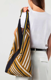 Y Bag GRACE Navy & Gold