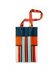 Tote Bag CHIA Petrol & Orange