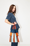 Tote Bag CHIA Petrol & Orange