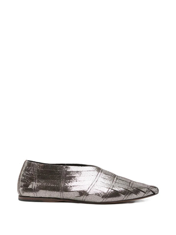 Zapato Plano - Plata