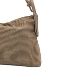 Bolso Piel Perforada - Arena