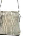Bolso Crossbody Pitón  - Light Green