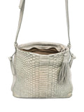 Bolso Crossbody Pitón  - Light Green