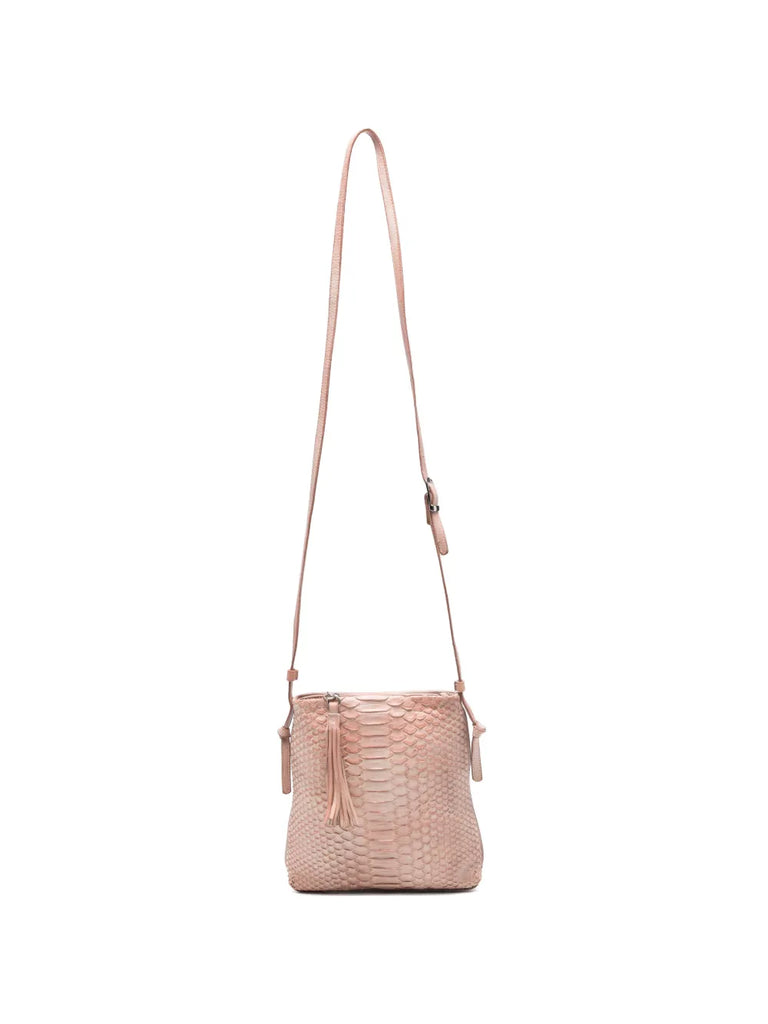 Bolso Crossbody Pitón - Rosa