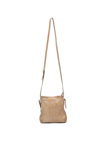 Bolso Crossbody Pitón Sand
