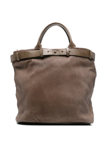 Bolso Tote Piel Perforada - Corda