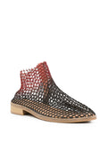 Flat Red Boots