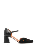 Zapato Tacón Medio Negro