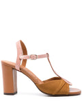 Sandalia Tacón Alto Cognac - Blush