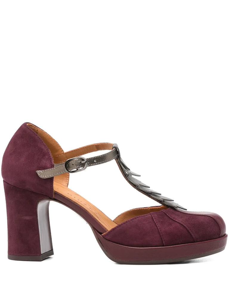 Zapato Plataforma Grape - Metalizado Plomo