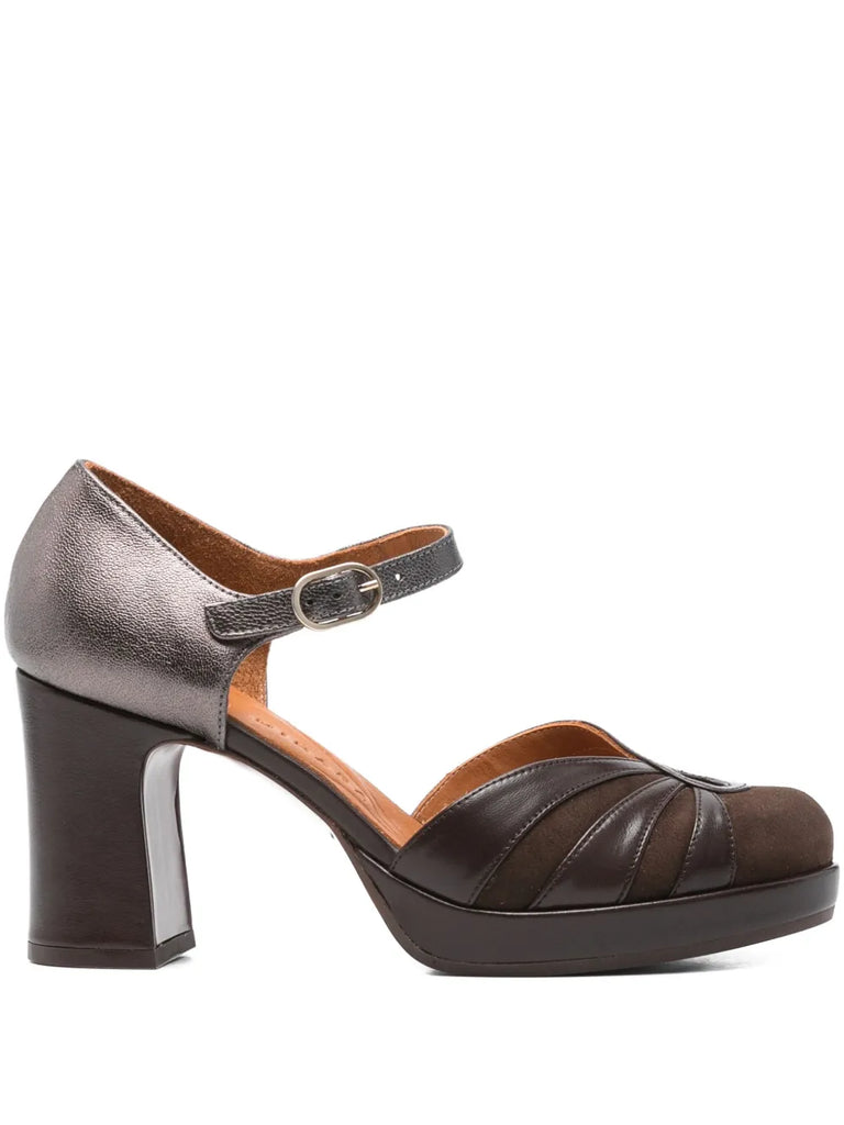 Zapato Plataforma Testa - Metalizado