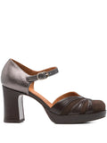 Zapato Plataforma Testa - Metalizado
