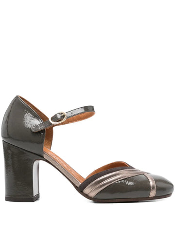 Zapato Tacón Alto Asfalto - Acero