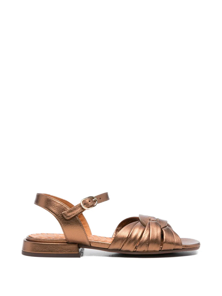 Sandalia Plana Bronce