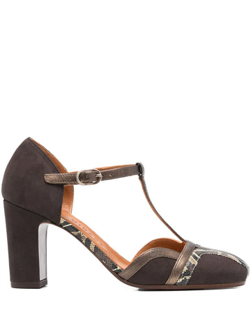 Zapato Tacón Alto Granito - Serpiente