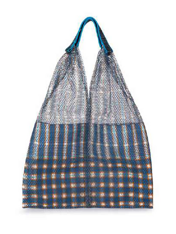 ELZIVER Bolso Tote Grande Blue