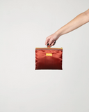 Y Bag Leather Strap ANGELINA Terracotta