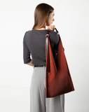 Y Bag Leather Strap ANGELINA Terracotta