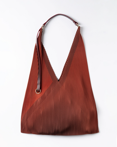 Y Bag Leather Strap ANGELINA Terracotta