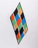 Pleated Scarf — ATENA, Green & Scarlet