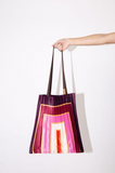 Tote Bag VILLASIMIUS Burgundy & Pink
