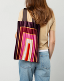 Tote Bag VILLASIMIUS Burgundy & Pink