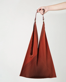 Y Bag Leather Strap ANGELINA Terracotta