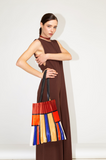 Tote Bag GARULLA Red & Cobalt