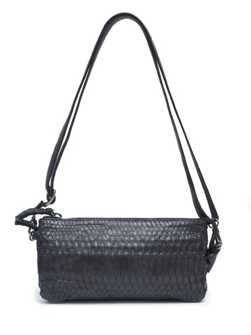 Schwarze Python-Tasche