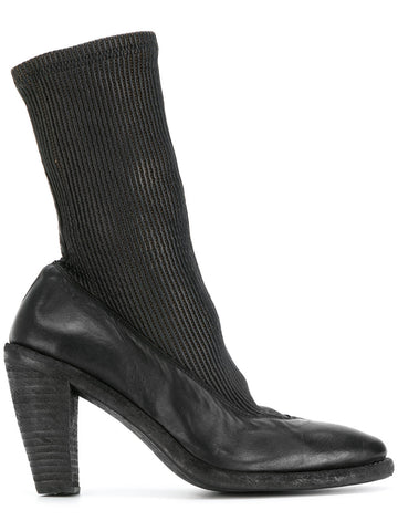 Black Heeled Boot