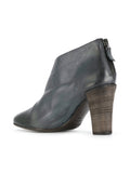 Blue Gray Heeled Shoe