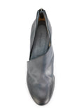 Blue Gray Heeled Shoe