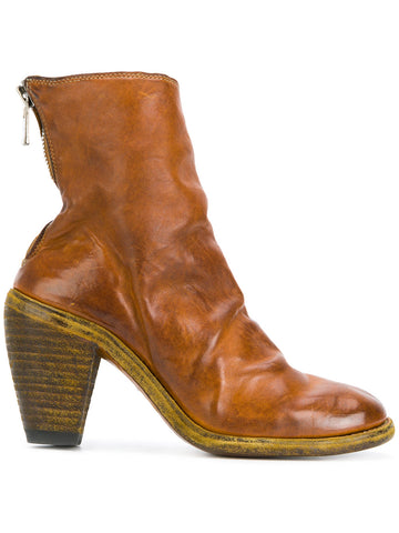 Mustard Brown Boot Heel