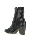 Bota Negra Tacón Medio