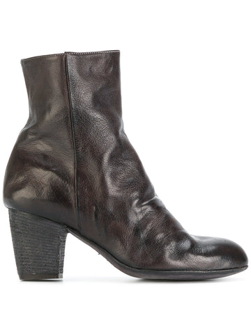 Medium Heel Brown Boot