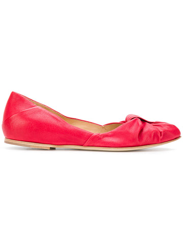 Zapato Plano Rojo
