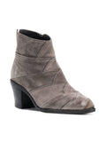 Bota Tacón Medio Gris