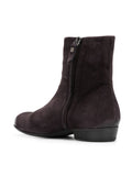 Gray Flat Boot