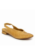 Mustard Low Heel Shoe