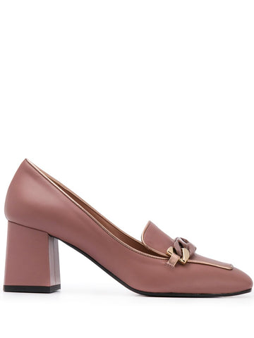 Zapato Rosa Tacón Medio
